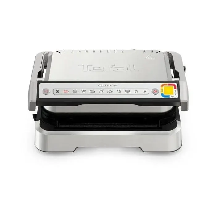 Gril Électrique - Tefal - GC 772D30 - Plaques Anti-adhésives - Couleur Noir - OptiGrill — coloris Noire