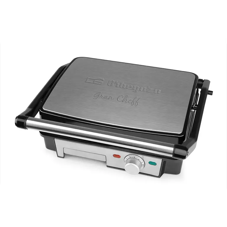 Gril multifonction Orbegozo 4560 - Cuisinière sans huile d'une puissance de 2200 W - Surface antiad - Neuf
