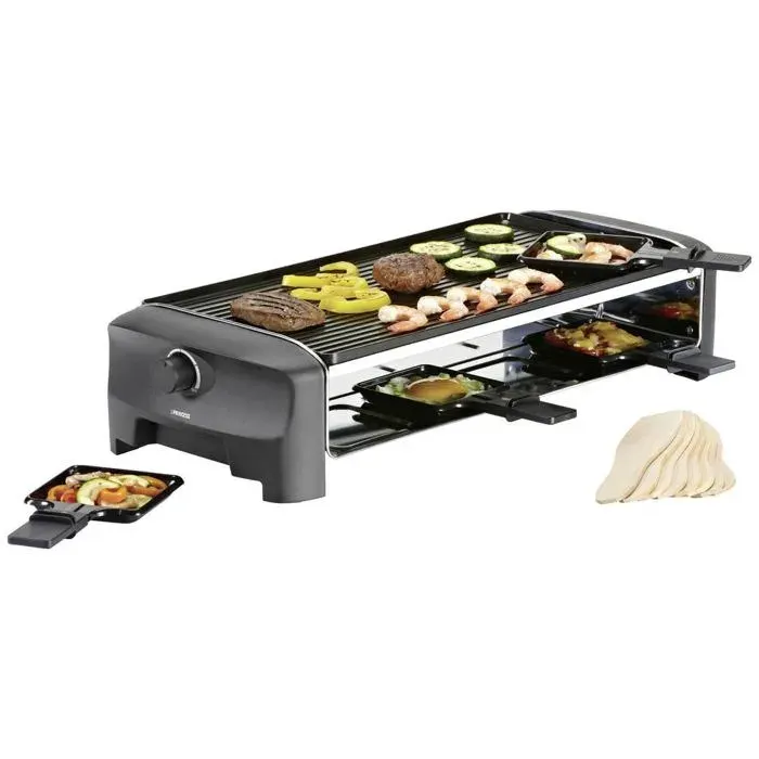 Grill à raclette et Teppanyaki Princess 162840 - 8 personnes - 1400 W
