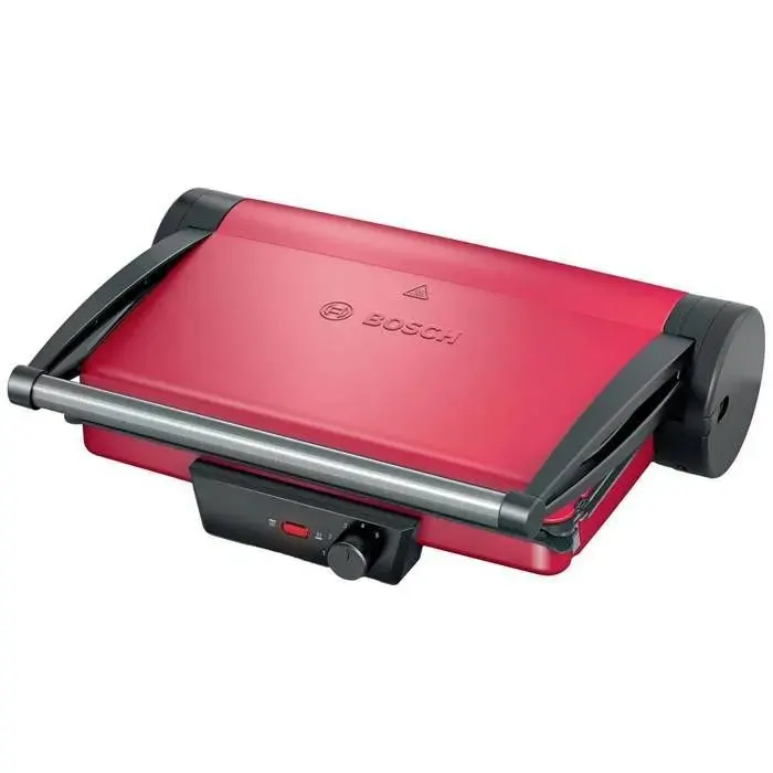 Grill de table - Bosch - TCG4104 - Aluminium - 2000 W - Plaques antiadhésives