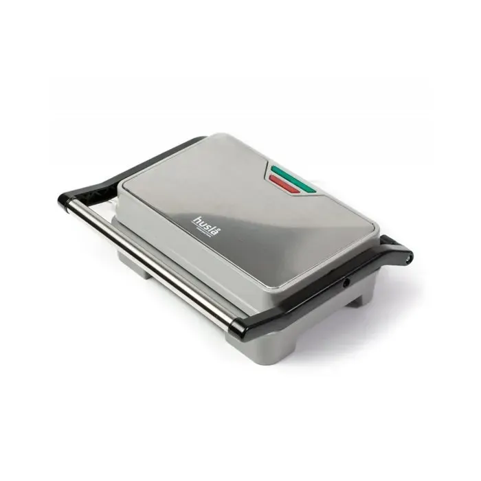 Grill électrique - HUSLA - 73925 - 850 W - Plaque anti-adhésive - 23 x 14 cm