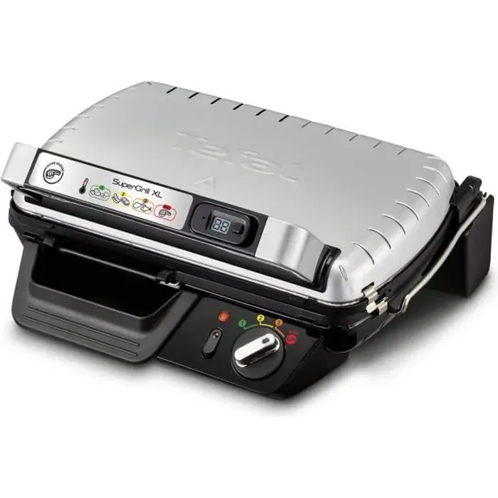 Grill électrique - Tefal - GC461B - 2400 W - Surface de cuisson 718 cm² - 2 ans de garantie