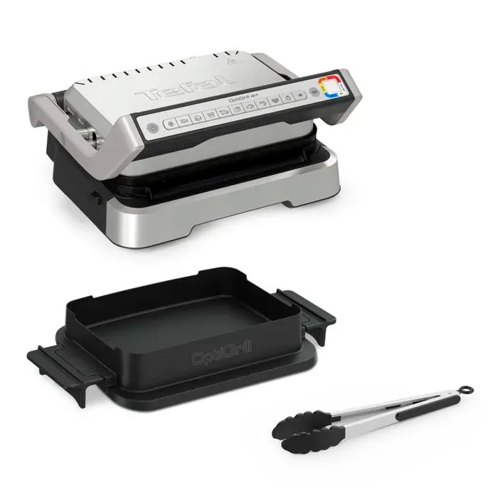 Grill électrique - Tefal - GC776D - 4-en-1 - 1800 Watt - Plaques antiadhésives