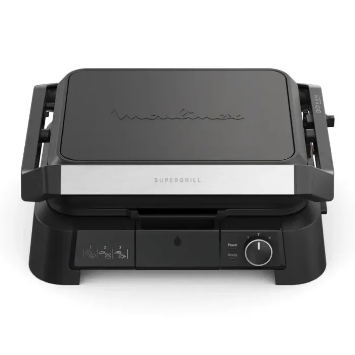 Grill Moulinex Supergrill 3 en 1 GI5108F0 2000W Noir