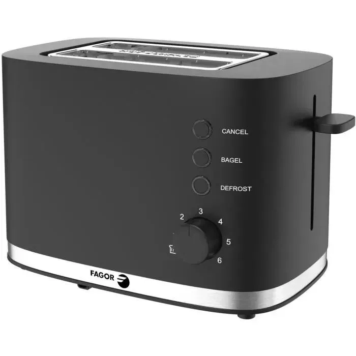 Grill Pain - FAGOR - FG250 - 4 fonctions : Bagel Réchauffage Annulation Décongélation