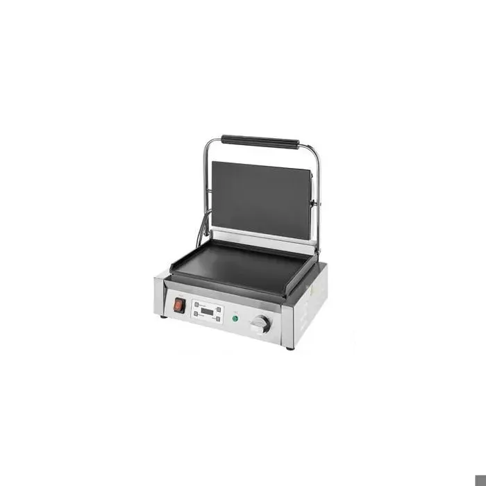 Grill panini XL simple électrique PRO fonte émaillée lisse 2500 W 220V - MONO