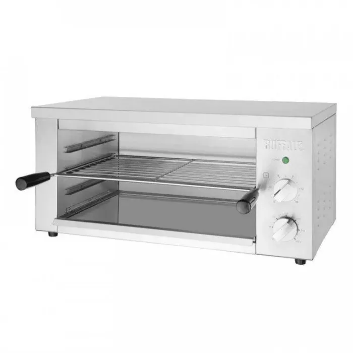 Grill salamandre tout inox PRO 3 positions résistances métalliques grille incluse 3000 W 220V - MONO