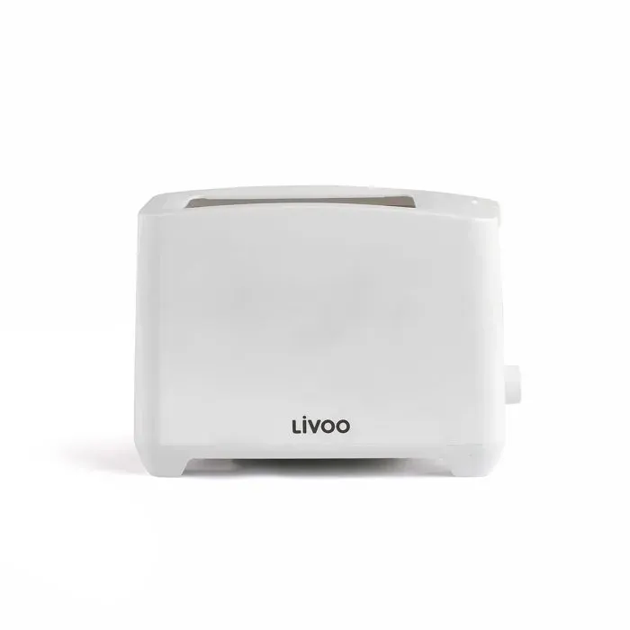 Grille-pain 2 fentes - LIVOO - DOD162W - 750 W - Thermostat réglable : 7 niveaux - Blanc