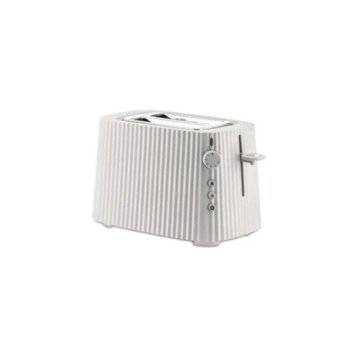 Grille-pain - Alessi - Modèle MDL08 - Blanc - 6 niveaux de puissance - Fonction décongélation
