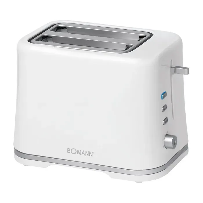 Grille pain - BOMANN - TA 1577 CB - 2 tranches - 870W - Blanc