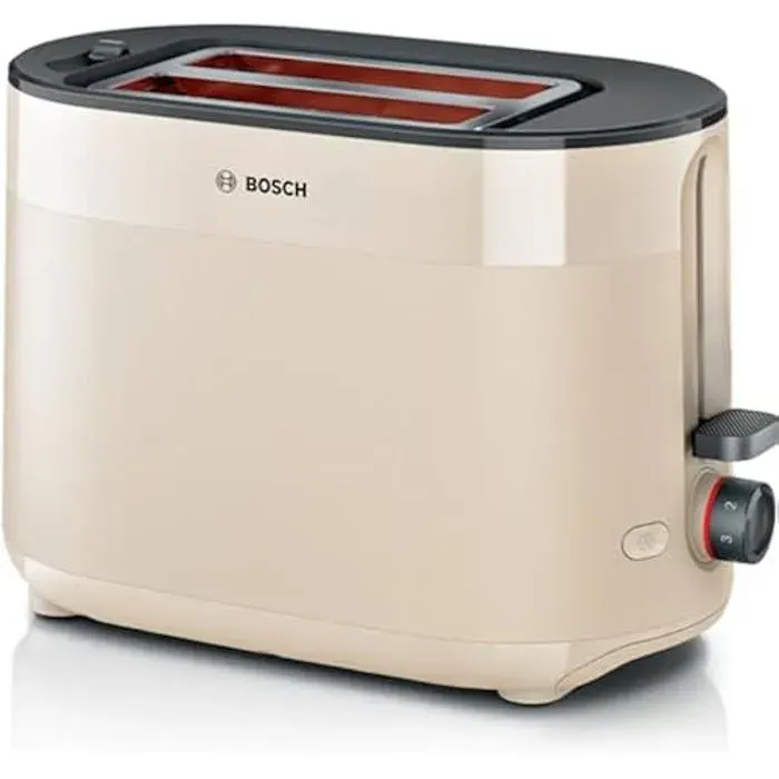 Grille-pain - BOSCH - TAT2M127 - Multicolore - 2 tranches - 25x19x345 cm