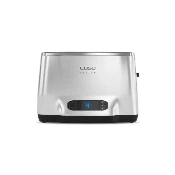 Grille-pain - Caso - Inox 2 - Acier inox - 2 tranches - Affichage LCD