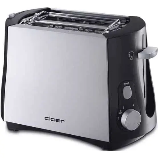 Grille-pain - Cloer 3410 - 2 tranches - 825W