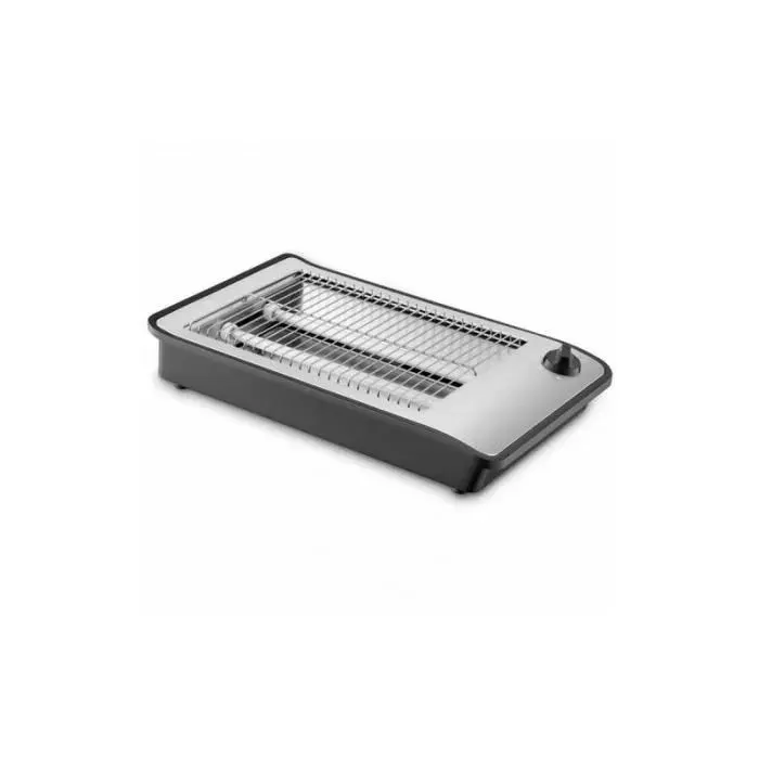 Grille-pain - COMELEC - TP7064 - 600 W - Noir - Acier inoxydable - 2 emplacements