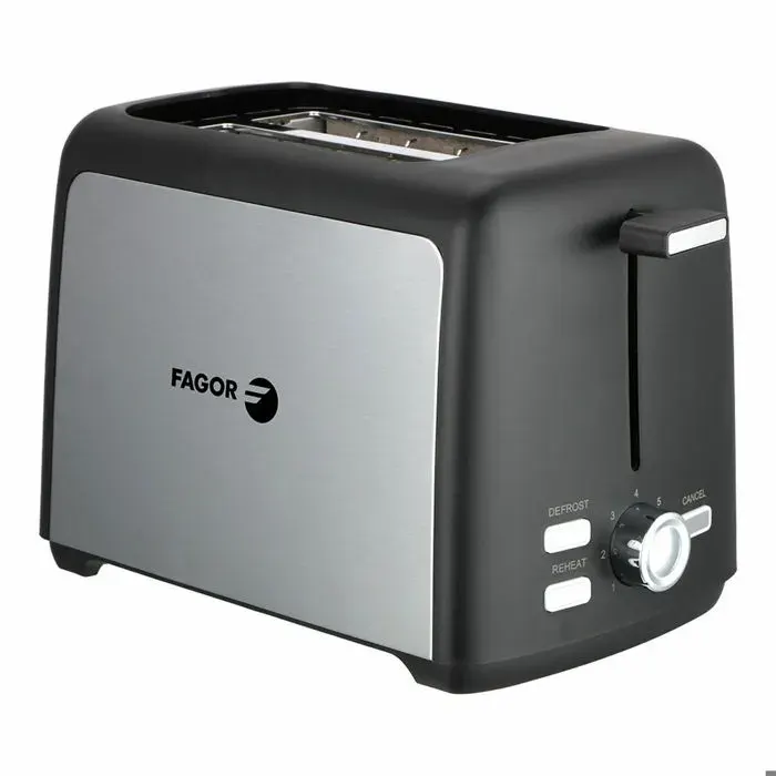Grille-pain - FAGOR - Toastpro - 800 W - 2 tranches - 7 niveaux de dorage