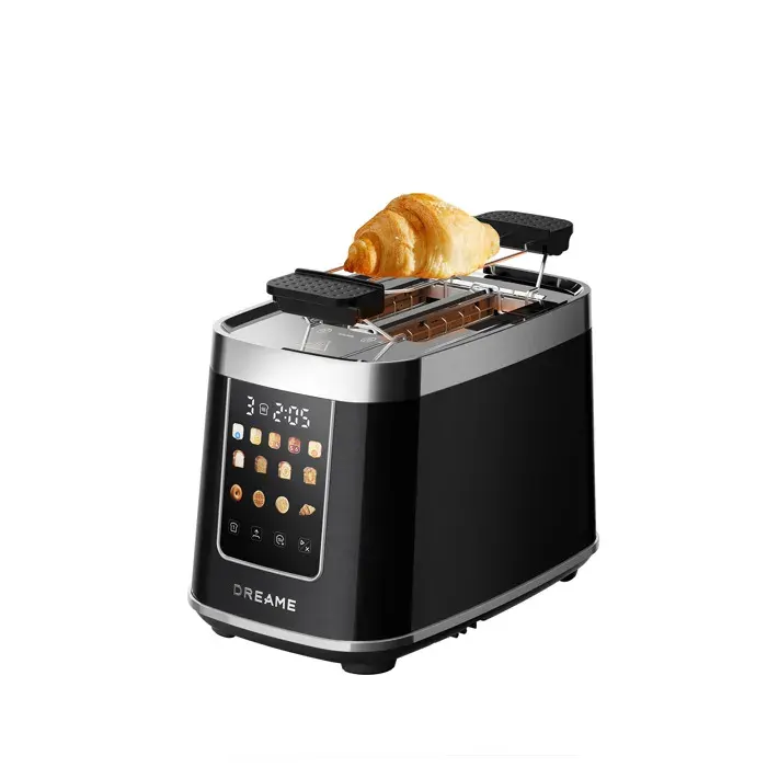 Grille-pain intelligent ToastControl - Dreame - 1200W -Grand ecran tactile IMD - 8 programmes pour le pain - 6niveaux de brunissage