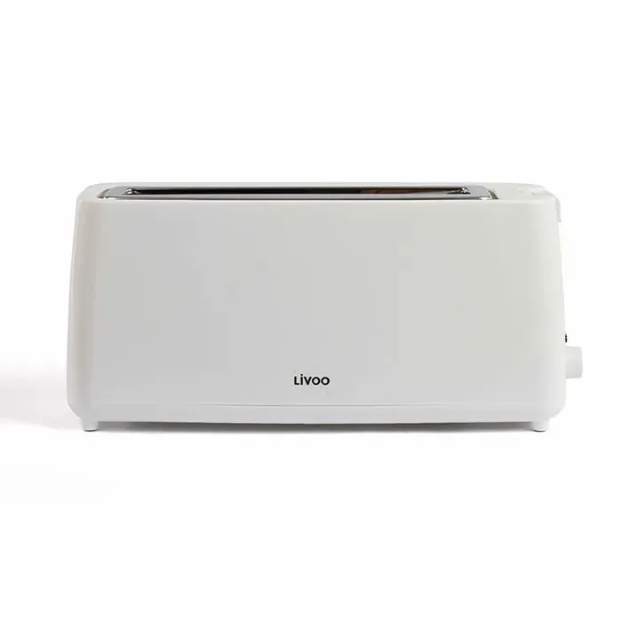 Grille-pain large fente Couleur blanc - 900W DOD168W