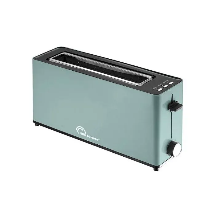 Grille-pain - LITTLE BALANCE - Happy Toast - Fente longue - 7 niveaux - 900W