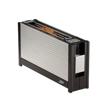 Grille-pain RITTER - 630.010 Volcano3 - Noir/Aluminium - 1 tranche - 950W