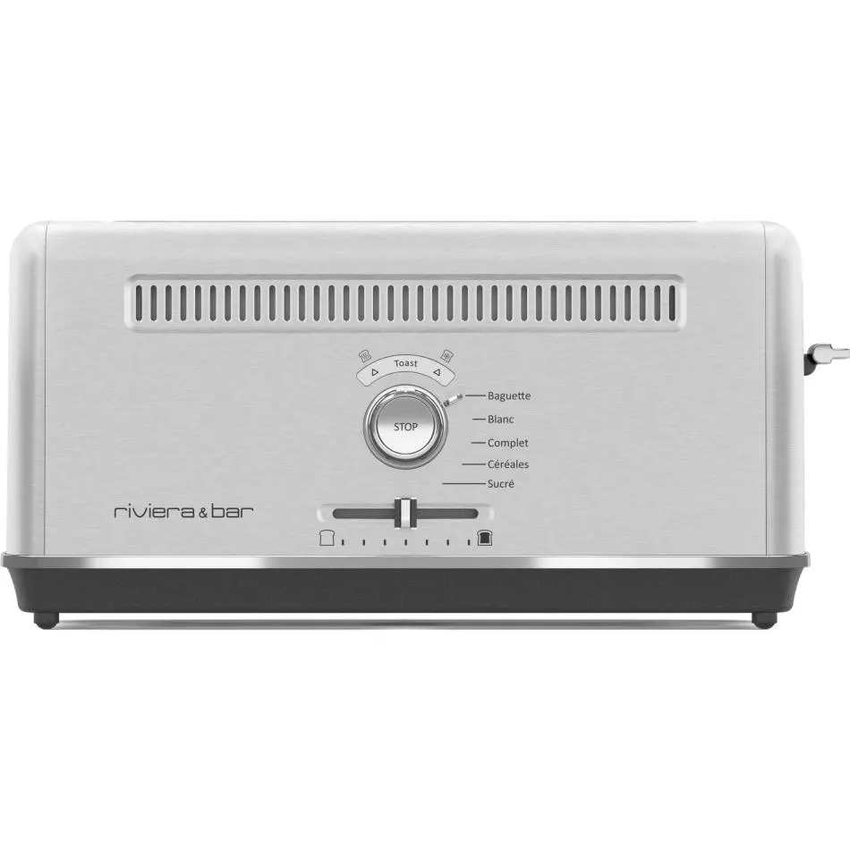 Grille-pain RIVIERA & BAR QGP660 — coloris Inox