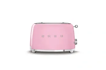 Grille pain Smeg TSF01PKEU ROSE