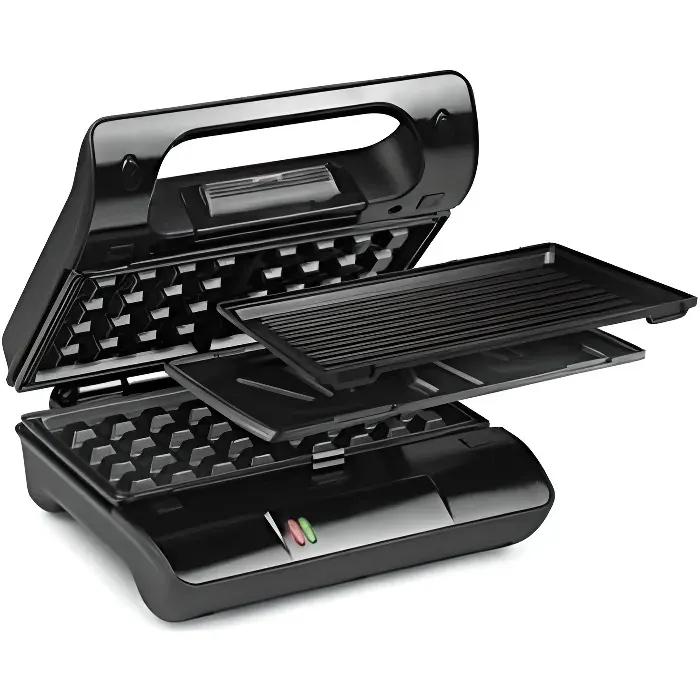 Grille-sandwich / gaufrier / grill - NOVA - Compact Pro 700 W - 3 jeux de plaques interchangeables