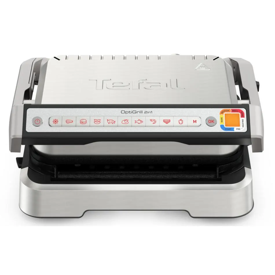 Grille viande TEFAL GC772D10 — coloris Inox