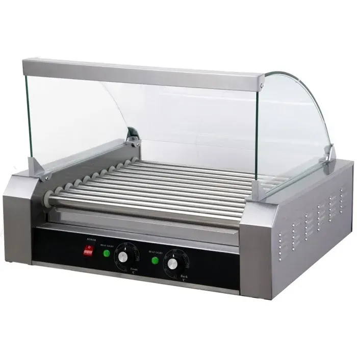 GT CATERING - Machine à hot dog professionnelle - 11 rouleaux