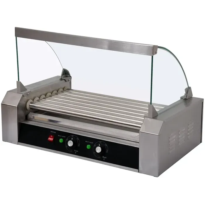 GT CATERING - Machine à hot dog professionnelle - 7 rouleaux