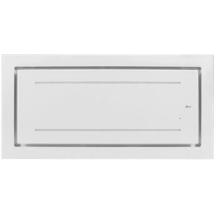 Gurari Hotte encastrable plafond blanche 120 cm GCH 341 120WH Hotte aspirante 1000 m³/h • Moteur externe • Touch Control • Recyclage