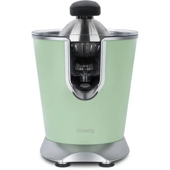 H.KOENIG/AGR88 - Presse agrumes - Puissance : 160W - Silencieux - Système anti-gouttes - Corps en acier inoxydable - Sans BPA