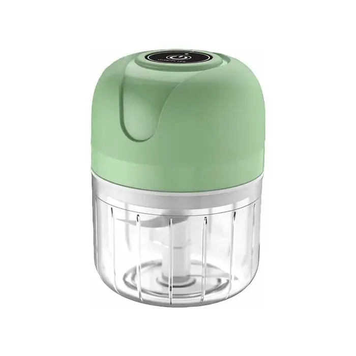 Hachoir à ail - 250 ml - Rechargeable par USB - Robot culinaire électrique amovible