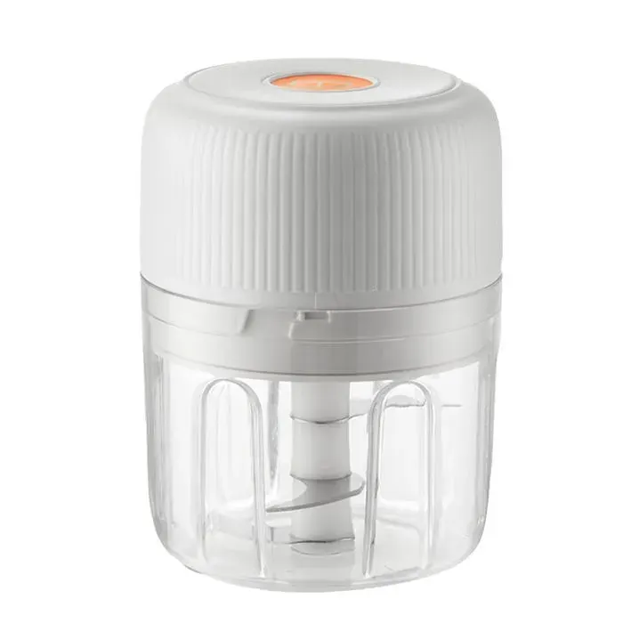 Hachoir à ail électrique - SONGHUI - Mini 250 ml - Rechargeable USB - Lames inox 304 - Verrouillage magnétique