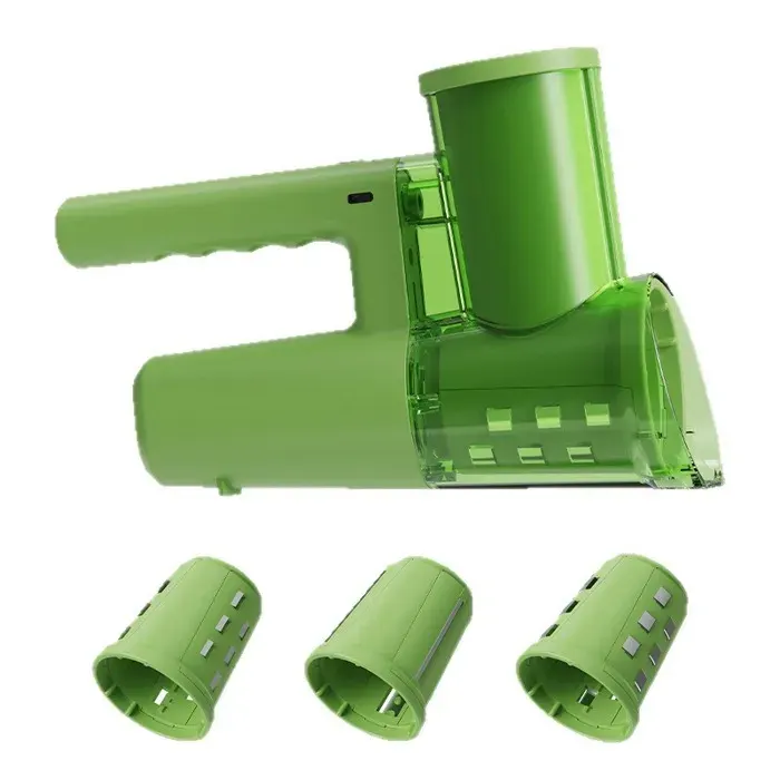 Hachoir électrique sans fil coupe légumes multifonction 3 vitesses broyeur glace râpe cuisine portable