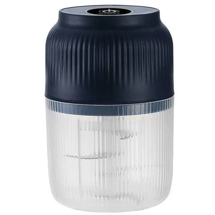Hachoir électrique sans fil - MHY® - 400 ml - 6 lames inox - Rechargeable USB - Bleu - Compact - Facile à nettoyer