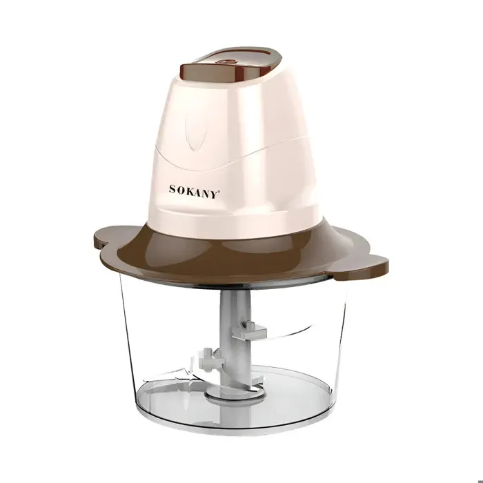 Hachoir Électrique - SOKANY - SK-7006 - 300W - 2L - Double Vitesse - Acier Inoxydable