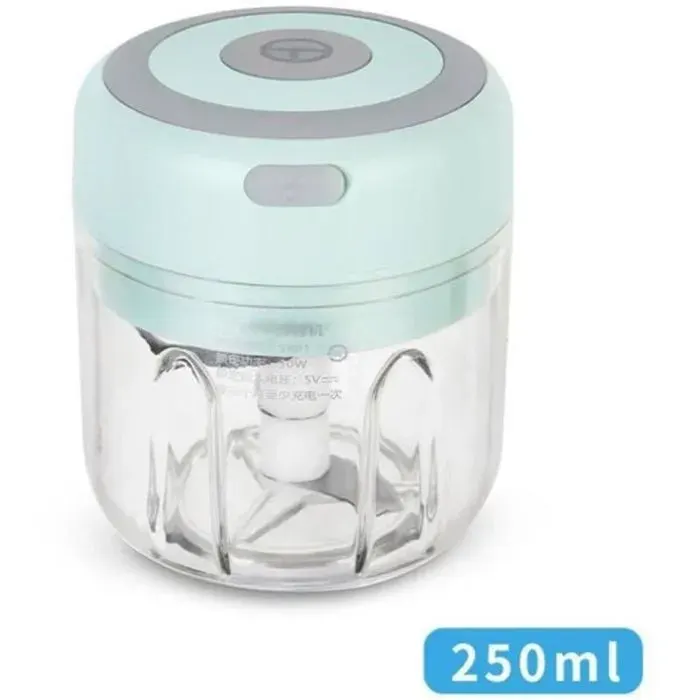 Hachoir Électrique USB 250ml – Multifonction Puissant & Compact