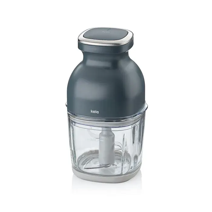 Hachoir électrique verre foncé 08l 125 x 12 x 225 cm gris