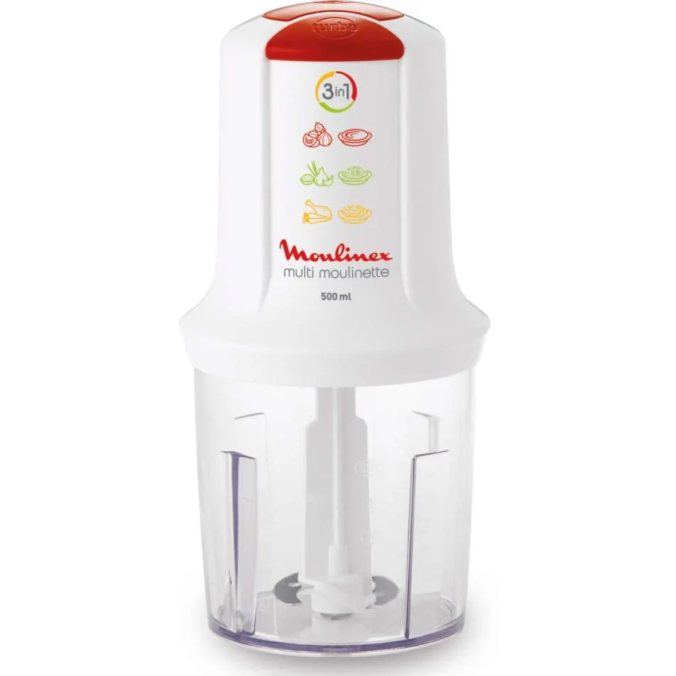 Hachoir MOULINEX AT710110 — coloris Blanc