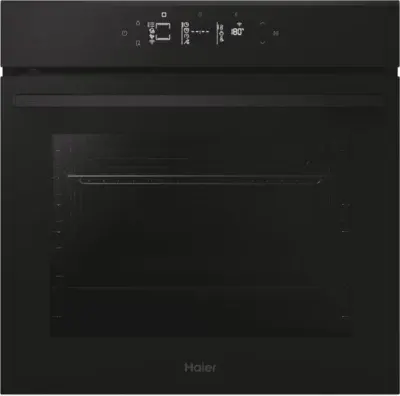 Haier - Four Encastrable H6 Id46g5ytb - Pyrolyse - Hydrolyse - Chaleur Pulsée - Porte Froide - Rails Télescopiques