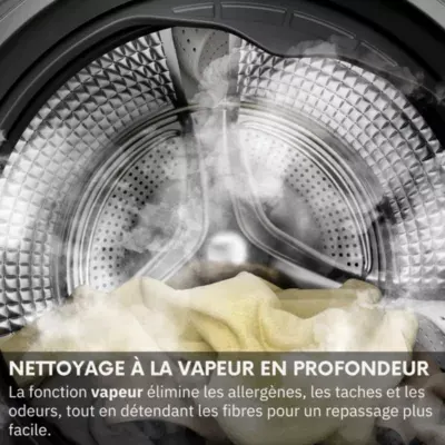 Haier - Lave Linge Hublot Encastrable Hwb100-B14858u-S - 10 Kg - 1400 Tr/Min - Classe A - Moteur Induction - Connecté — vue 9