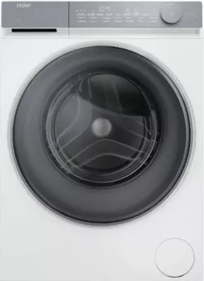 Haier - Lave Linge Hublot Hw100-B14367u-Fr - 10 Kg - 1400 Tr/Min - Classe A - Moteur Induction Direct Drive - Connecté