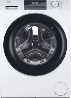 Haier - Lave Linge Hublot Hw100-Bp14929a-S - 10 Kg - 1400 Tr/Min - Classe A - Moteur Induction