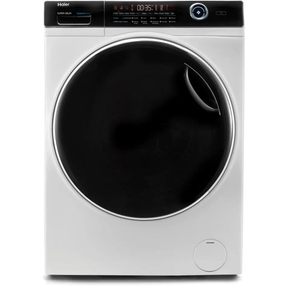 Haier - Lave Linge Hublot Hw150-Bp14986eu1 - 15 Kg - 1400 Tr/Min - Classe A - Moteur Induction — vue 2