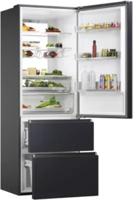 Haier - Réfrigérateur Combiné Htr7720dnmb — vue 3