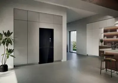 Haier - Réfrigérateur Multi Portes Hckr7819dwgb Space Fit Enchâssable — vue 7