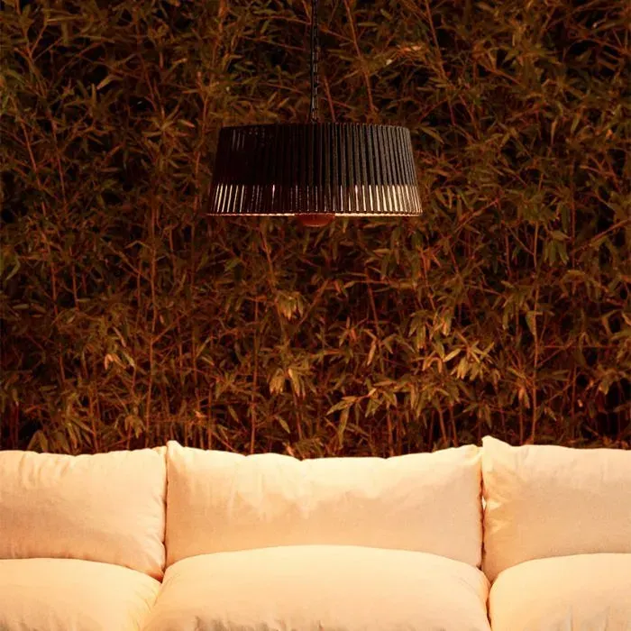 HANGING HEATER - Lampe et chauffage halogène infrarouge 1800W