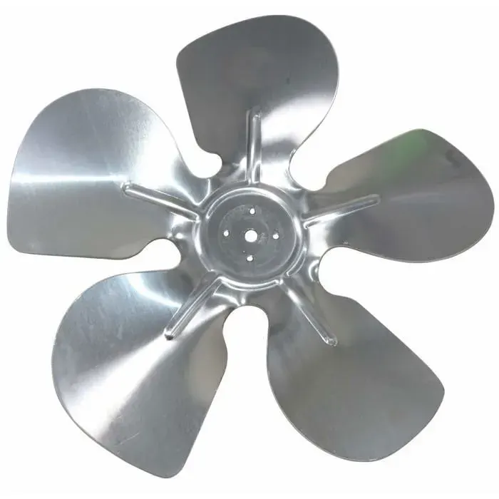 Hélice ventilateur aluminium Ø254 mm 28° (gauche) - alliage C43418 AIMOONSA