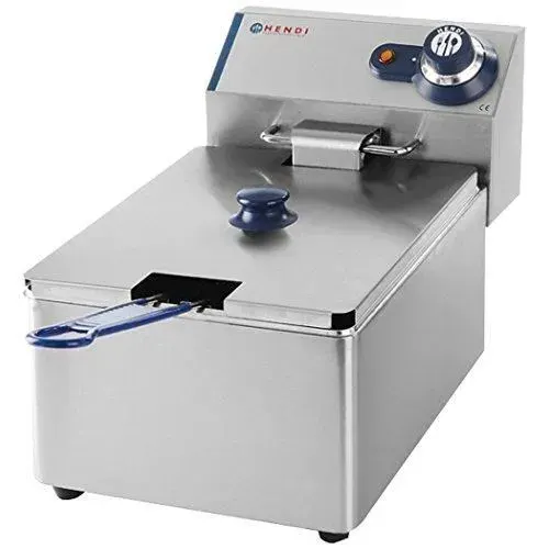 HENDI 205815 Friteuse Blue Line INOX 6 L Bleu