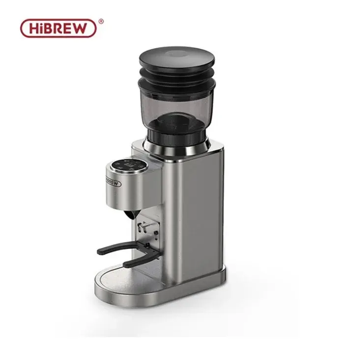 HiBREW G7 Moulin à café électrique meule conique 48 réglages antistatique écran tactile usage maison amateur café